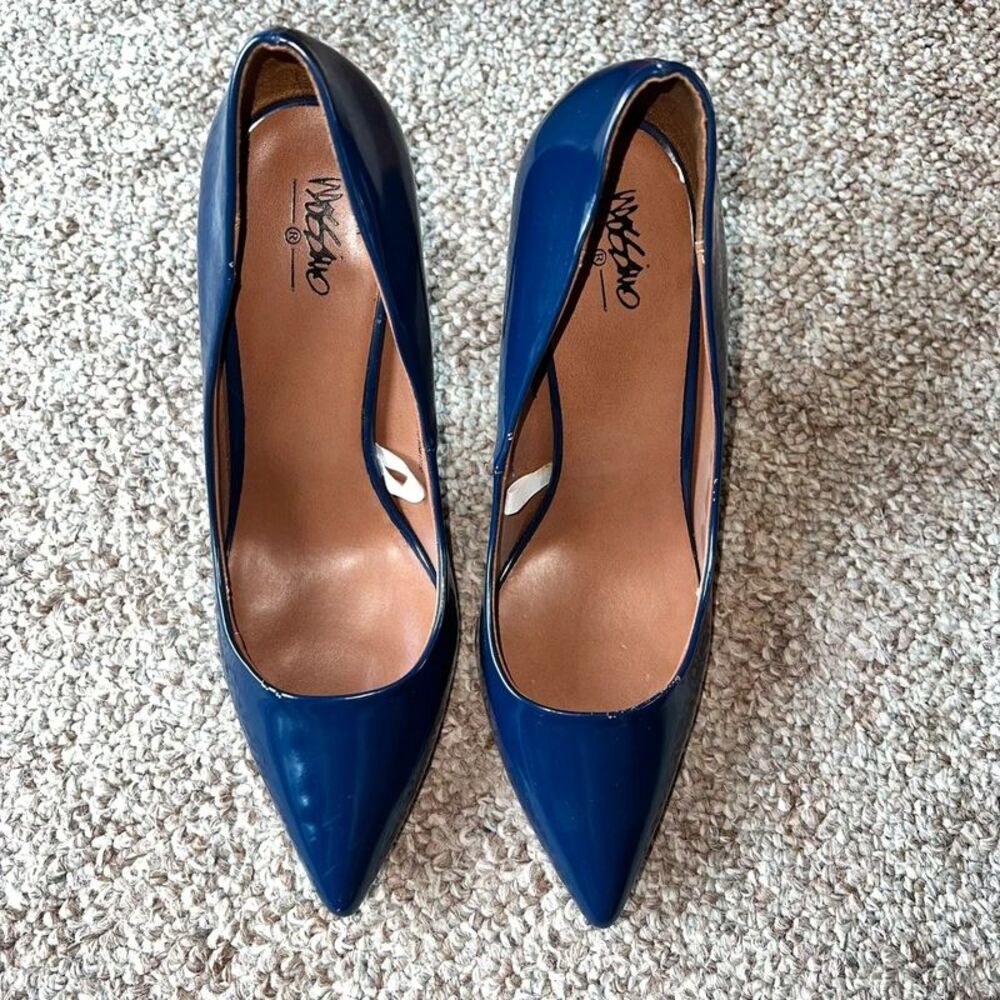 Mossimo Blue Pointed Toe Heels 10